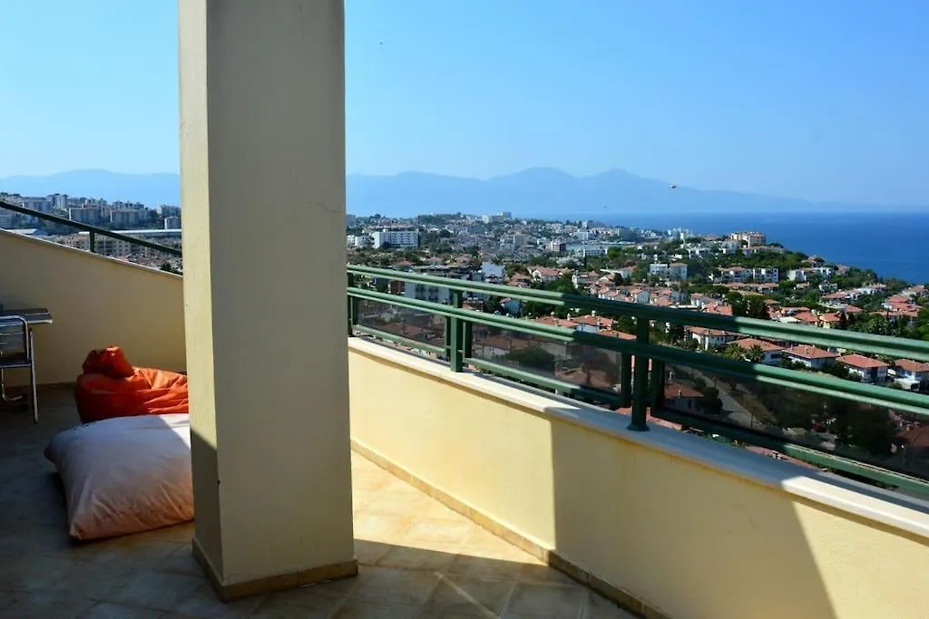 Villa 6 Rooms 1 Living Room Magnificent Sea View Kusadası