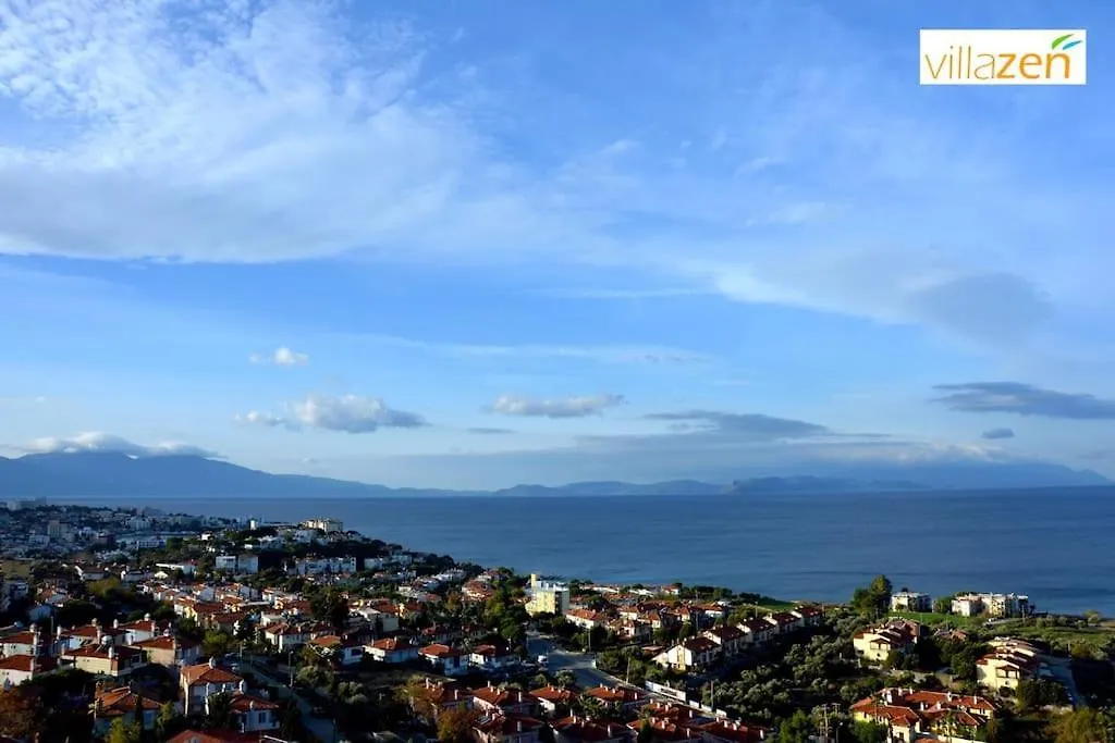 Villa 6 Rooms 1 Living Room Magnificent Sea View Kusadası